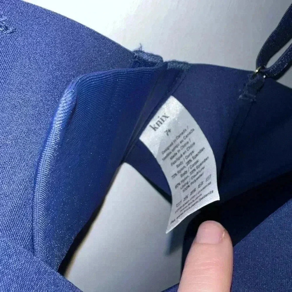 KNIX WingWoman Contour Bra SIZE 7+ blue - Picture 7 of 11